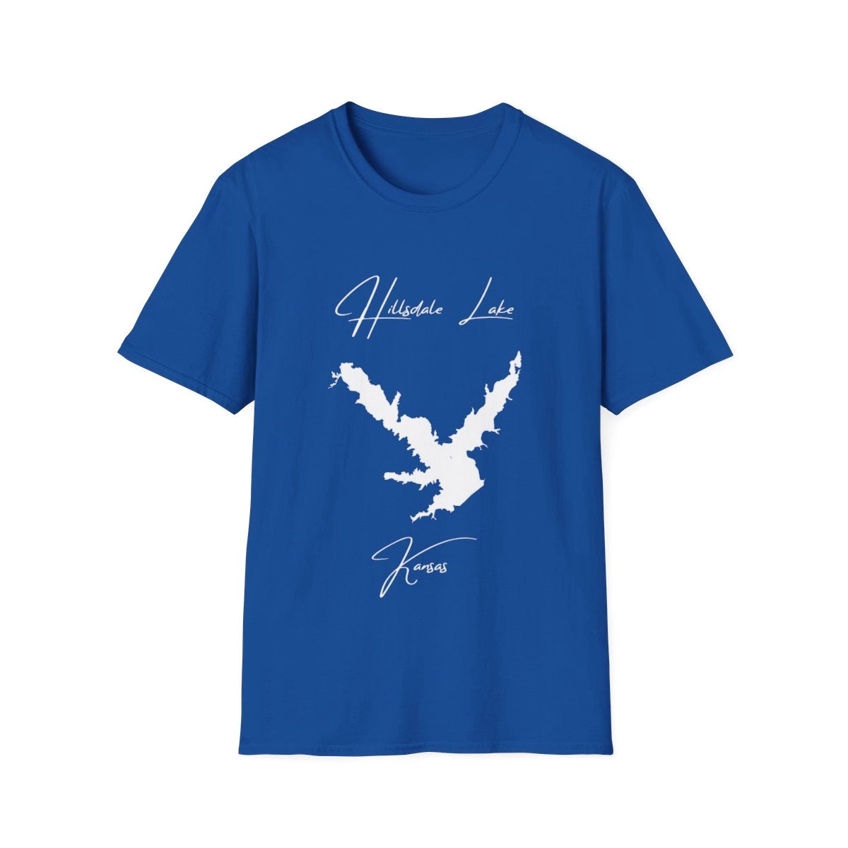 Kansas  Hillsdale  Lake  T-shirt  front  position  view  from  front  royal.webp