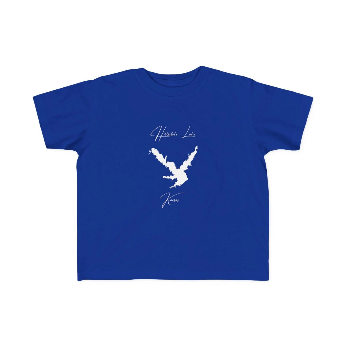 Kansas  Hillsdale  Lake  Toddler  T-shirt  front  position  view  from  front  royal.webp