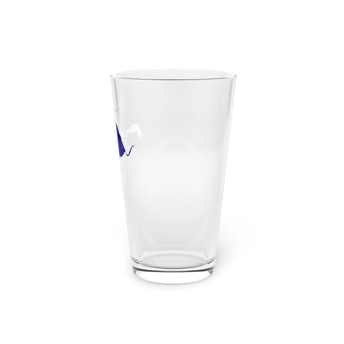 Kansas  Kirwin  Reservoir  16oz  Pint  Glass  front  position  view  from  right  16oz.webp