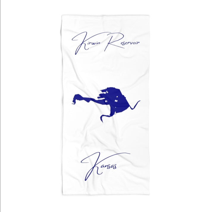 Kansas  Kirwin  Reservoir  Beach  Towel  front  position  view  from  front  36  x  72.webp