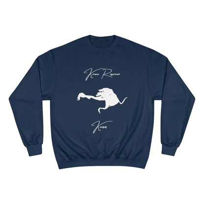 Kansas  Kirwin  Reservoir  Sweatshirt  front  position  view  from  front  navy.webp