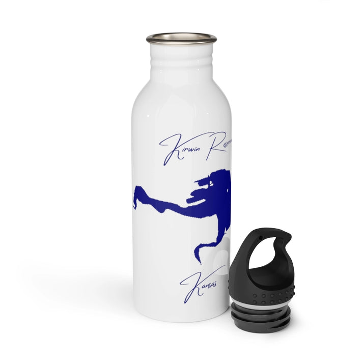 Kansas  Kirwin  Reservoir  Water  bottle  other  position  view  from  open  white.webp