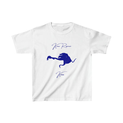 Kansas  Kirwin  Reservoir  Youth  T-shirt  front  position  view  from  front  white.webp