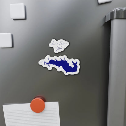 Kansas  Lovewell  Reservoir  Die  Cut  Magnet  front  position  view  from  context-1  4  x  4.webp