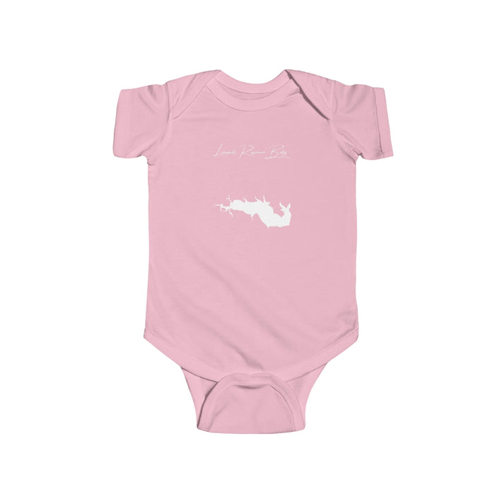 Kansas  Lovewell  Reservoir  Onesie  front  position  view  from  front  pink.webp