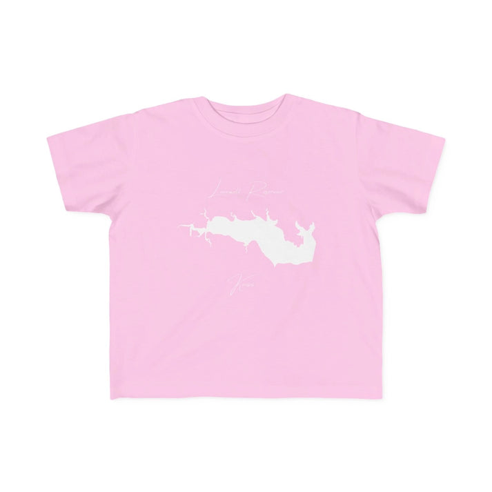 Kansas  Lovewell  Reservoir  Toddler  T-shirt  front  position  view  from  front  pink.webp