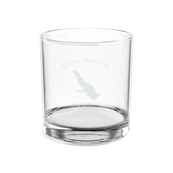 Kansas  Marion  Reservoir  Engraved  Whiskey  Glass  other  position  view  from  front  10.5oz.webp