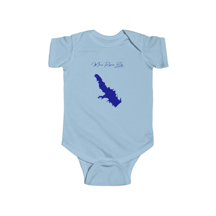 Kansas  Marion  Reservoir  Onesie  front  position  view  from  front  light  blue.webp