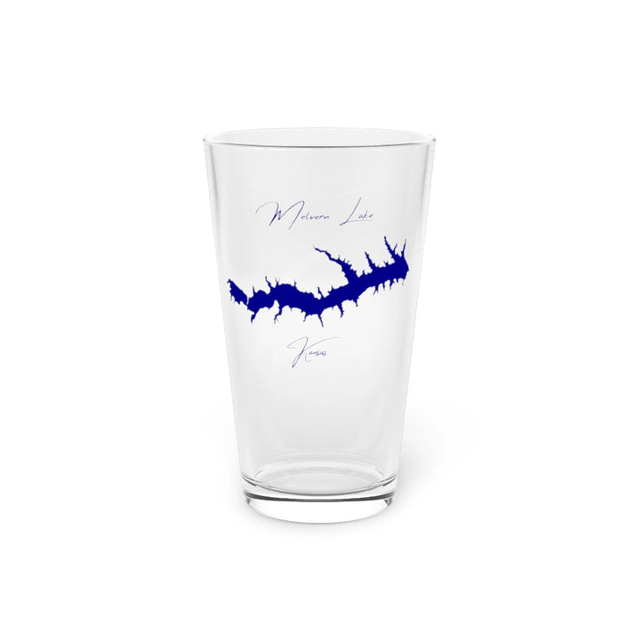 Kansas  Melvern  Lake  16oz  Pint  Glass  front  position  view  from  front  16oz.webp