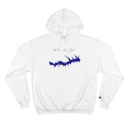Kansas  Melvern  Lake  Hoodie  front  position  view  from  front  white.webp