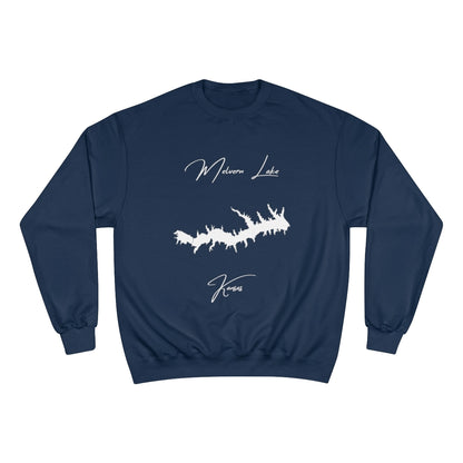 Kansas  Melvern  Lake  Sweatshirt  front  position  view  from  front  navy.webp