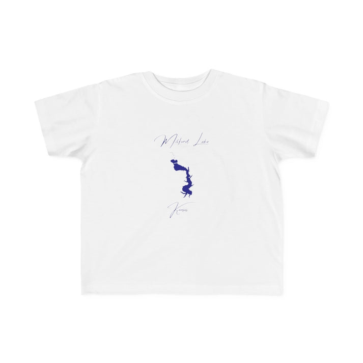 Kansas  Milford  Lake  Toddler  T-shirt  front  position  view  from  front  white.webp