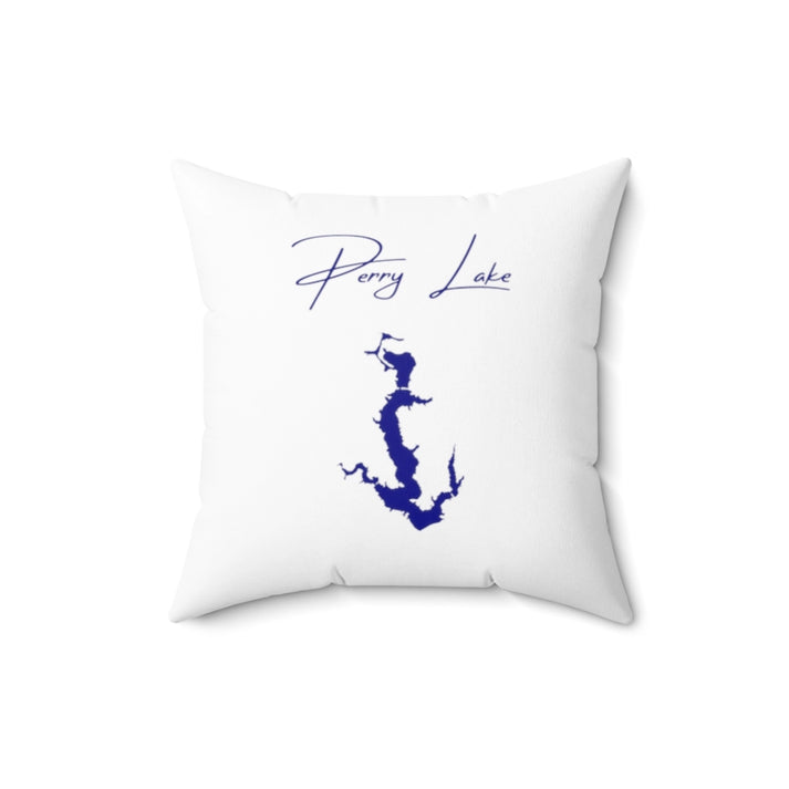 Kansas  Perry  Lake  Pillow  front  position  view  from  back  16  x  16.webp