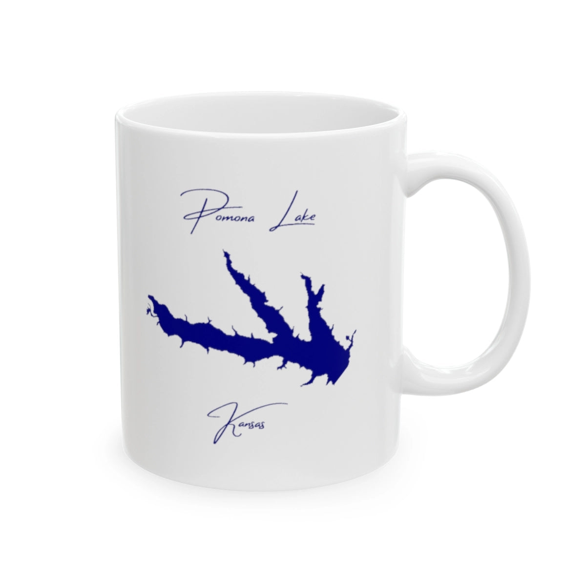 Kansas  Pomona  Lake  Ceramic  Mug  other  position  view  from  right  11oz.webp