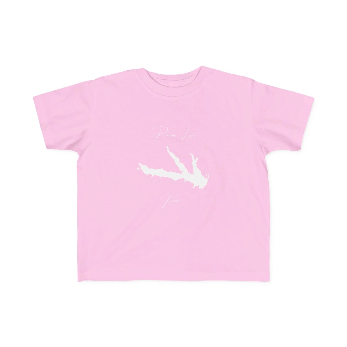 Kansas  Pomona  Lake  Toddler  T-shirt  front  position  view  from  front  pink.webp