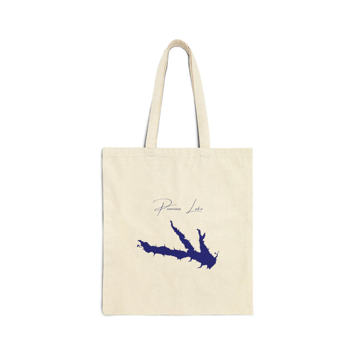 Kansas  Pomona  Lake  Tote  Bag  front  position  view  from  front  15  x  16.webp