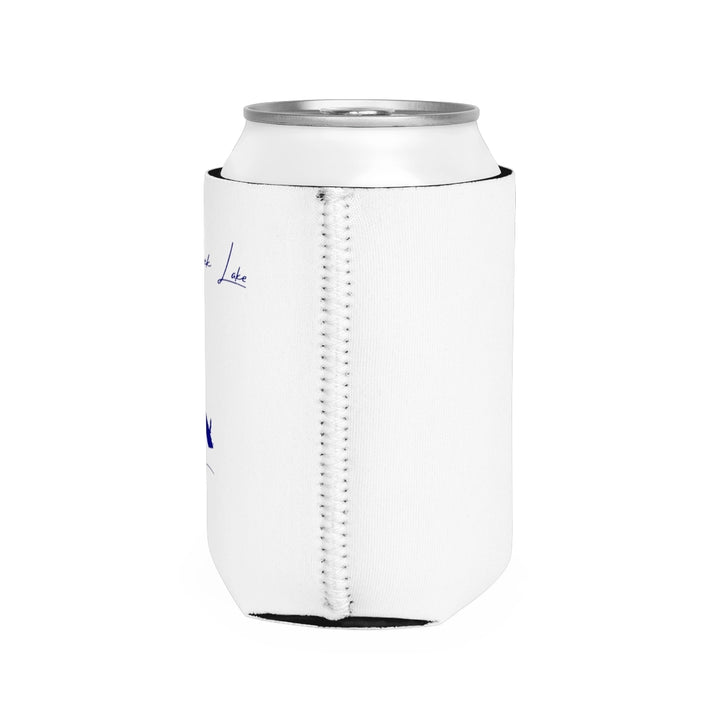 Kansas  Tuttle  Creek  Lake  Can  Koozie  all  position  view  from  right  white.webp