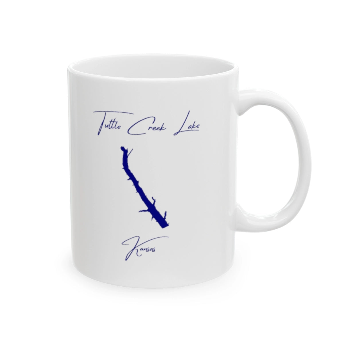 Kansas  Tuttle  Creek  Lake  Ceramic  Mug  other  position  view  from  right  11oz.webp