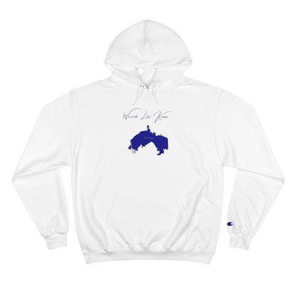 Kansas  Waconda  Lake  Hoodie  front  position  view  from  front  white.webp