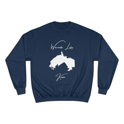 Kansas  Waconda  Lake  Sweatshirt  front  position  view  from  front  navy.webp