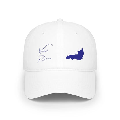 Kansas  Webster  Reservoir  Baseball  Cap  front  position  view  from  front  one  size.webp