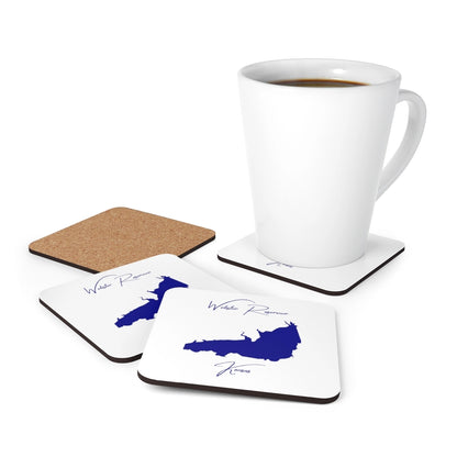 Kansas  Webster  Reservoir  Coaster  Set  front  position  view  from  context-1  3.75  x  3.75.webp