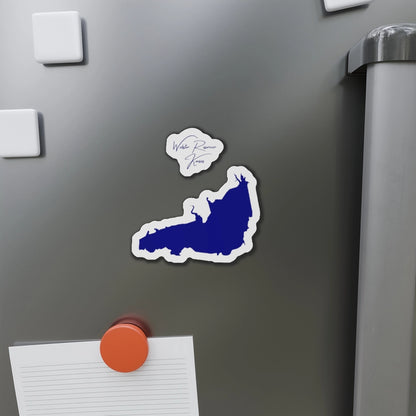 Kansas  Webster  Reservoir  Die  Cut  Magnet  front  position  view  from  context-1  4  x  4.webp