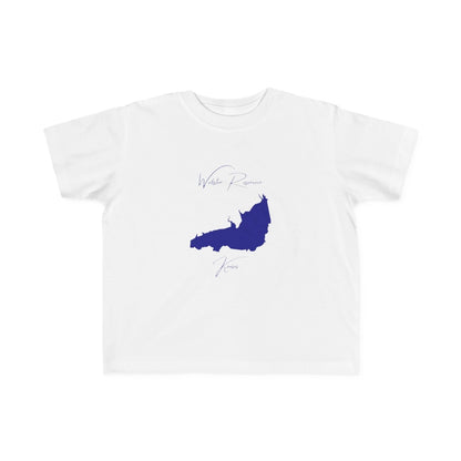 Kansas  Webster  Reservoir  Toddler  T-shirt  front  position  view  from  front  white.webp