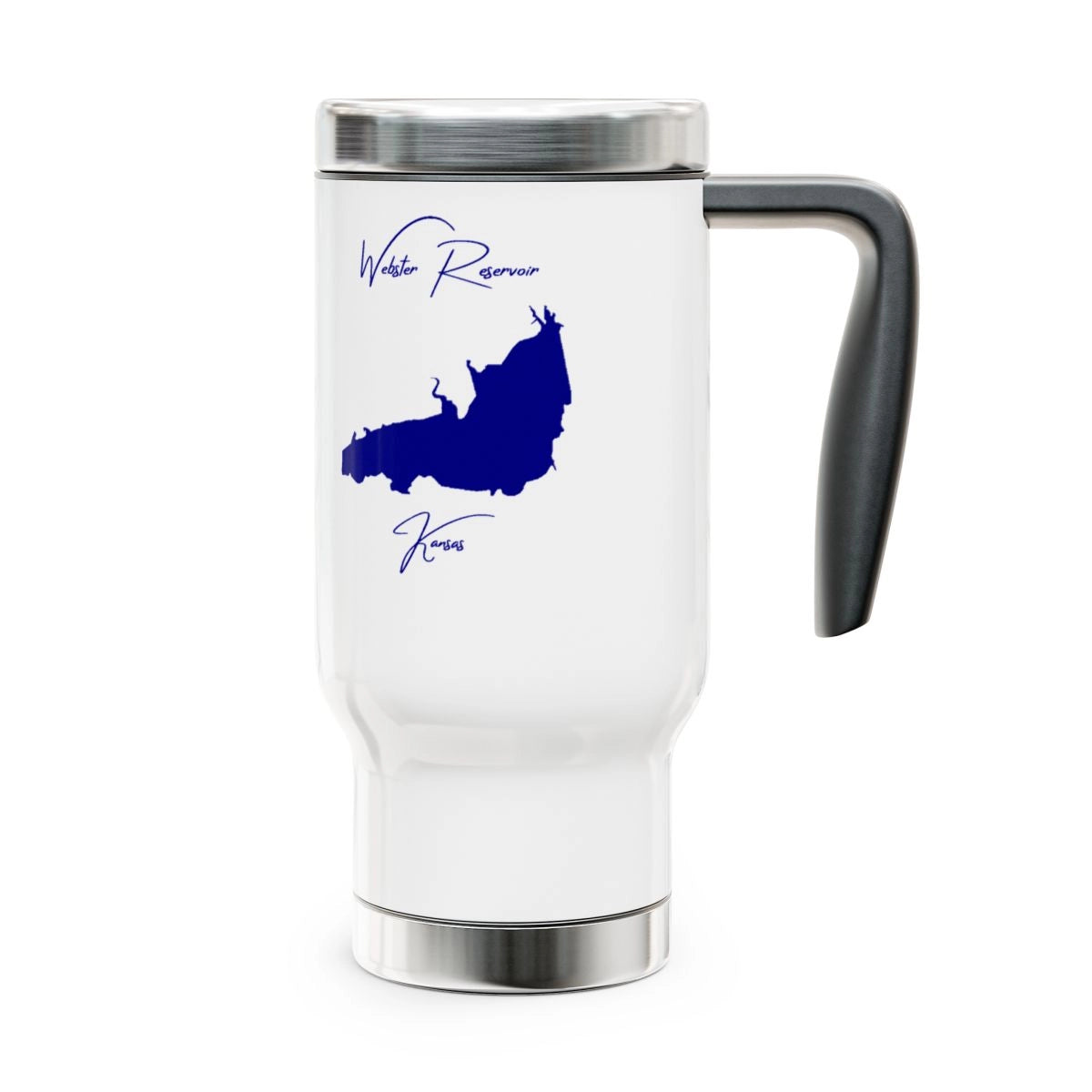 Kansas  Webster  Reservoir  Travel  Mug  other  position  view  from  right  14oz.webp