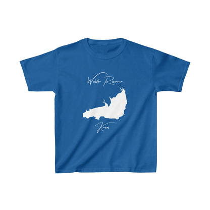 Kansas  Webster  Reservoir  Youth  T-shirt  front  position  view  from  front  royal.webp
