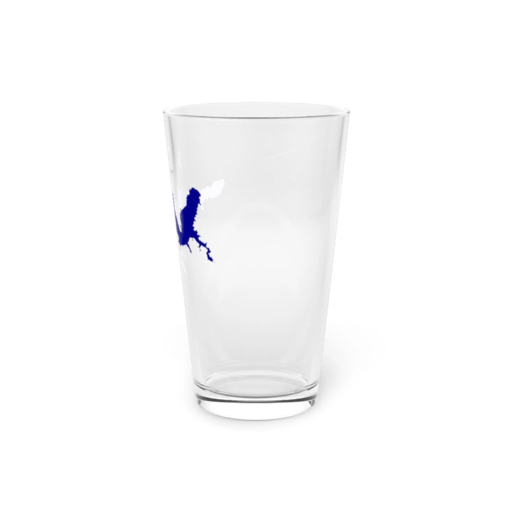 Kansas  Wilson  Lake  16oz  Pint  Glass  front  position  view  from  right  16oz.webp