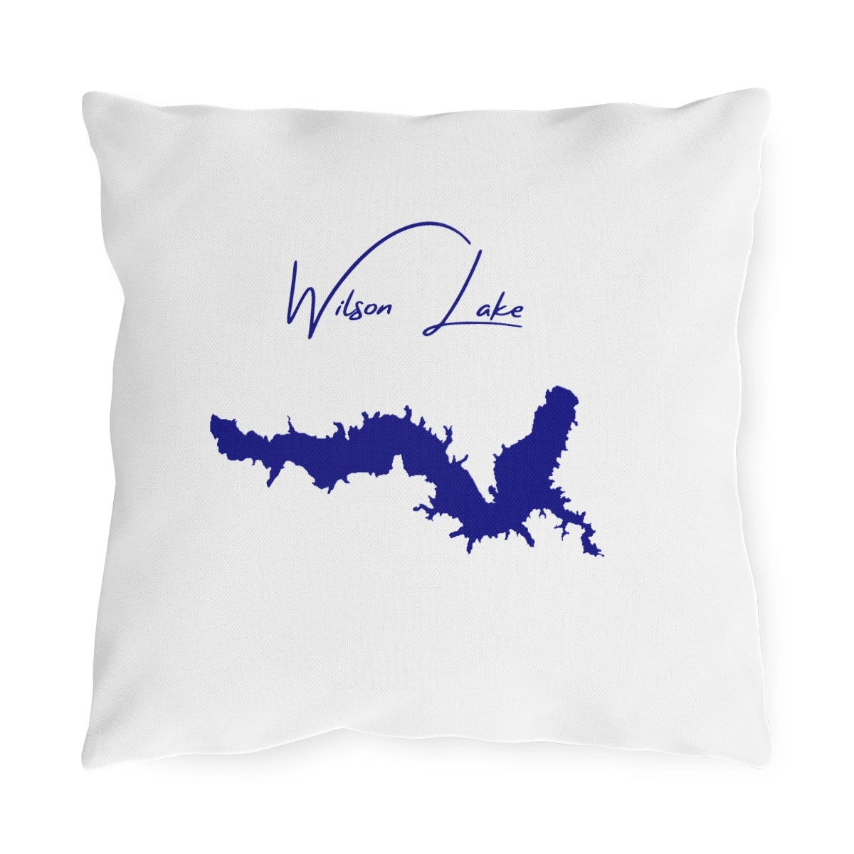 Kansas  Wilson  Lake  Outdoor  Pillow  front  position  view  from  front  16  x  16.webp