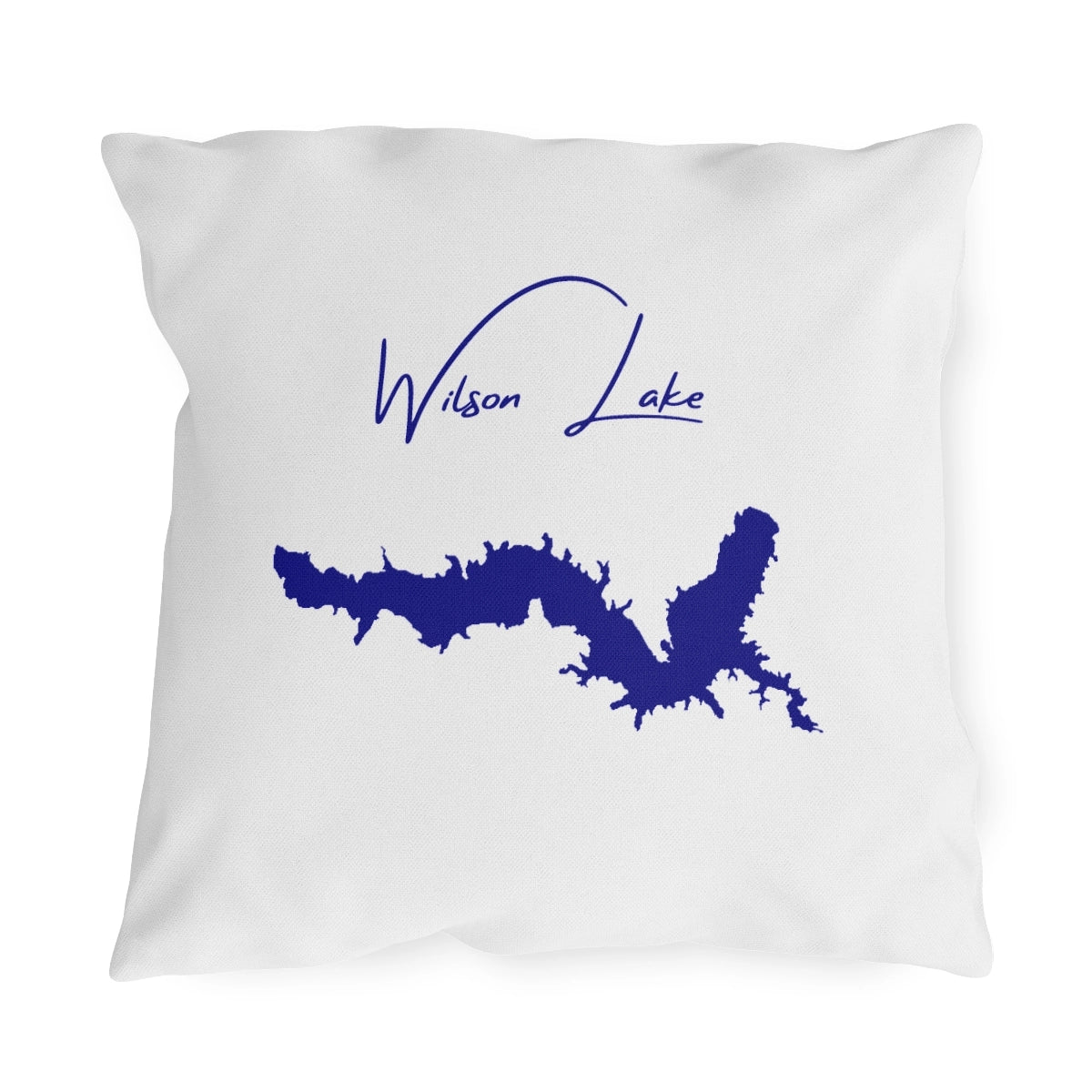 Kansas  Wilson  Lake  Outdoor  Pillow  front  position  view  from  front  18  x  18.webp