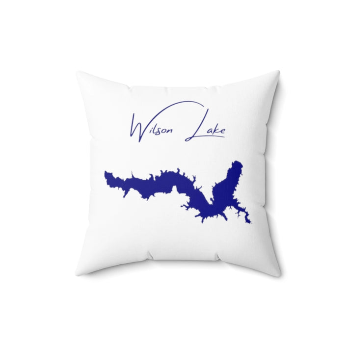 Kansas  Wilson  Lake  Pillow  front  position  view  from  back  16  x  16.webp