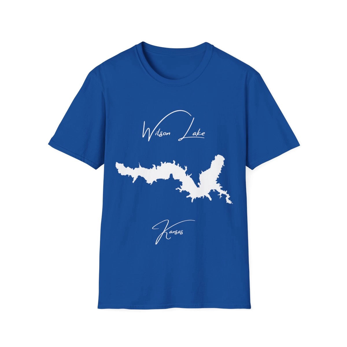 Kansas  Wilson  Lake  T-shirt  front  position  view  from  front  royal.webp