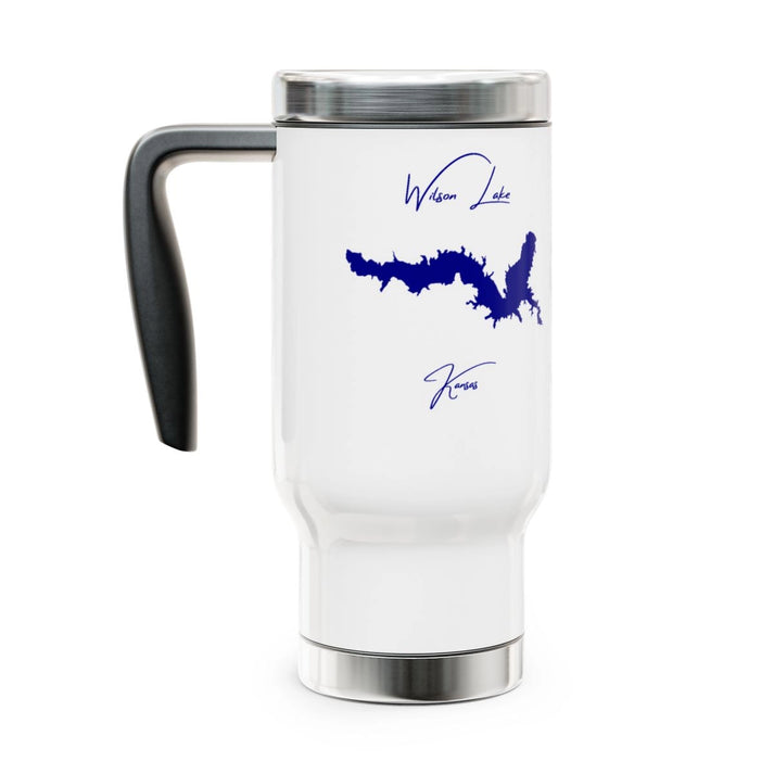 Kansas  Wilson  Lake  Travel  Mug  other  position  view  from  left  14oz.webp