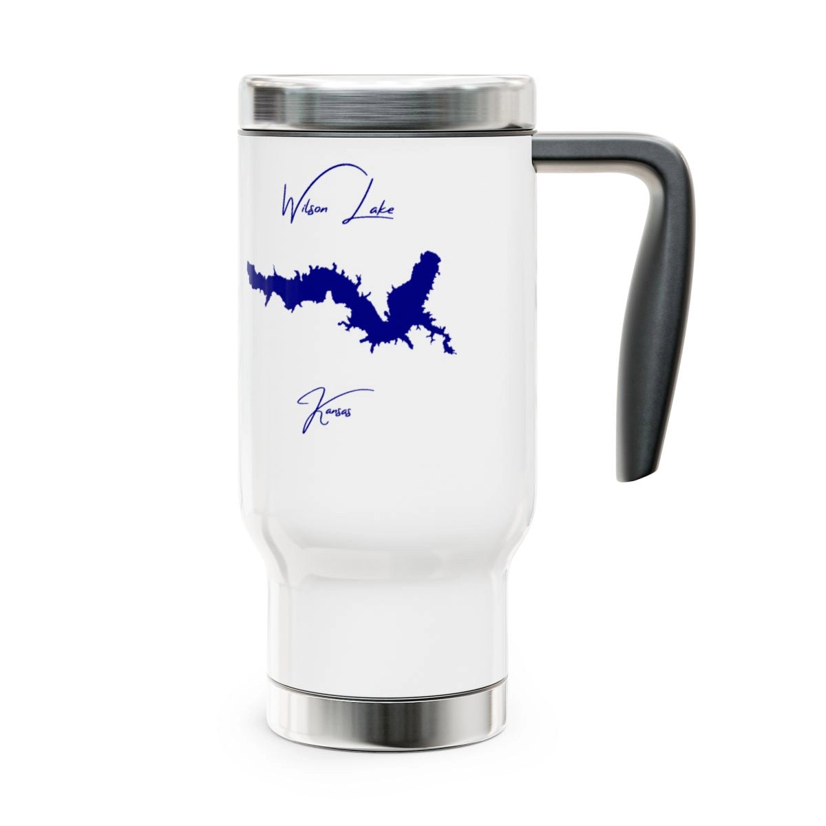 Kansas  Wilson  Lake  Travel  Mug  other  position  view  from  right  14oz.webp