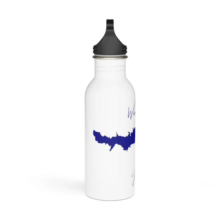 Kansas  Wilson  Lake  Water  bottle  other  position  view  from  left  white.webp