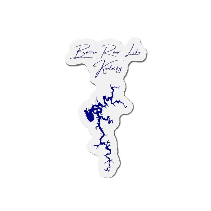 Kentucky  Barren  River  Lake  Die  Cut  Magnet  front  position  view  from  front  4  x  4.webp