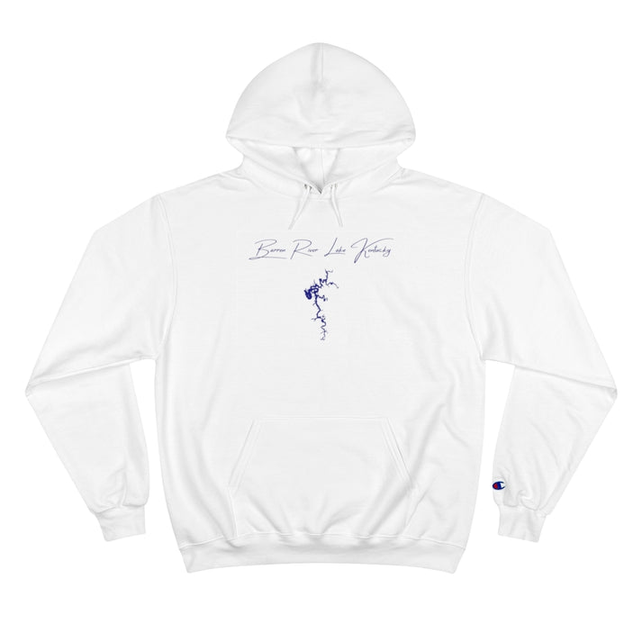 Kentucky  Barren  River  Lake  Hoodie  front  position  view  from  front  white.webp