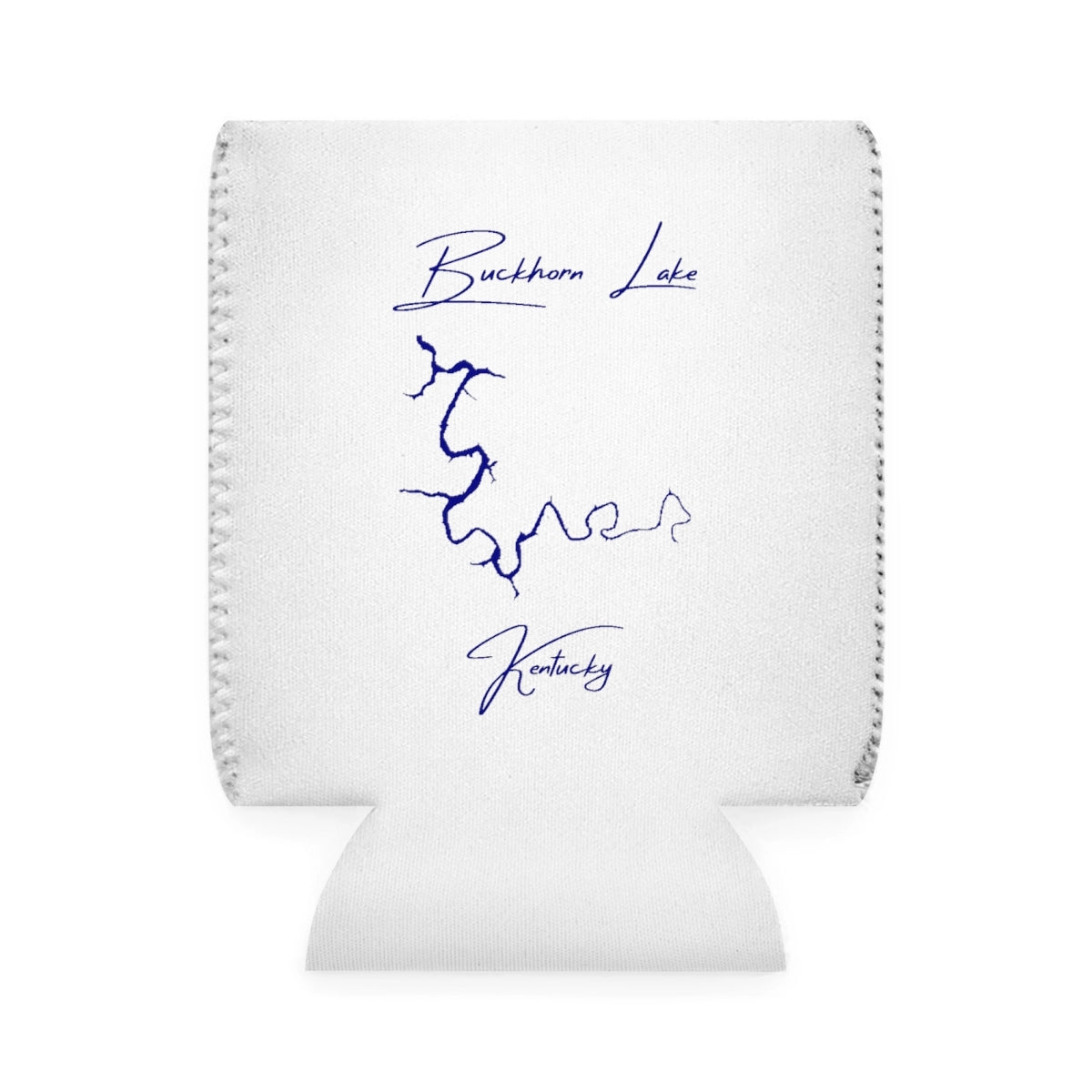 Kentucky  Buckhorn  Lake  Can  Koozie  front  position  view  from  front-1  white.webp