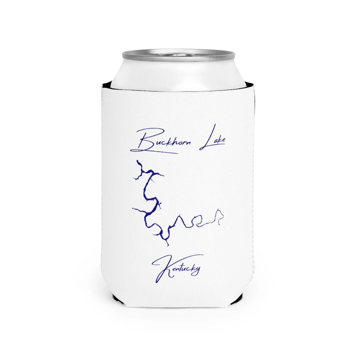 Kentucky  Buckhorn  Lake  Can  Koozie  front  position  view  from  front-2  white.webp
