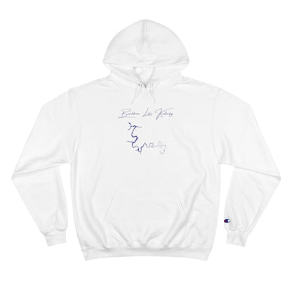 Kentucky  Buckhorn  Lake  Hoodie  front  position  view  from  front  white.webp