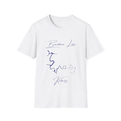Kentucky  Buckhorn  Lake  T-shirt  front  position  view  from  front  white.webp