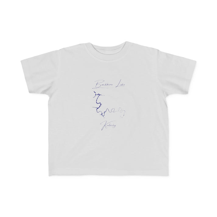 Kentucky  Buckhorn  Lake  Toddler  T-shirt  front  position  view  from  front  silver.webp