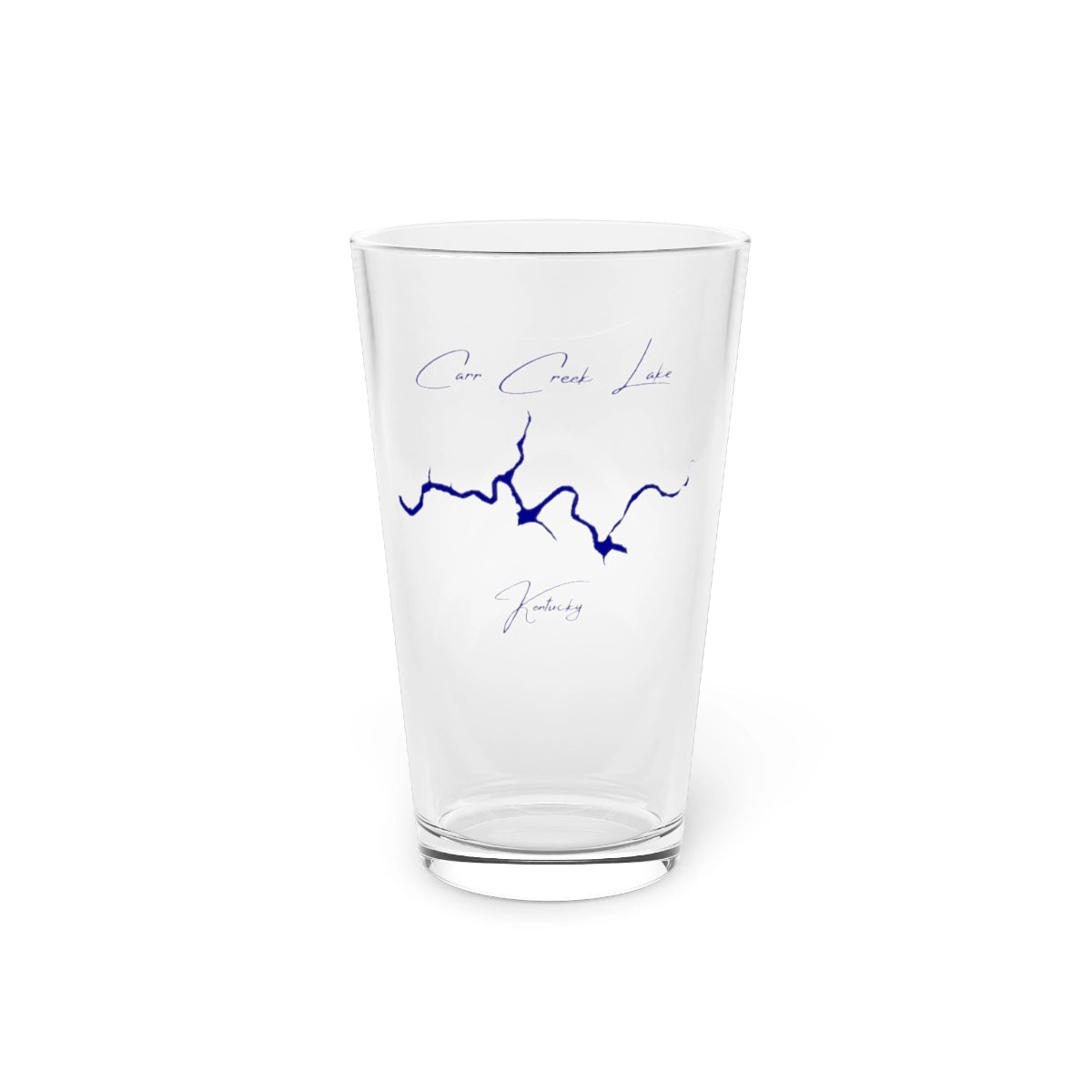 Kentucky  Carr  Creek  Lake  16oz  Pint  Glass  front  position  view  from  front  16oz.webp