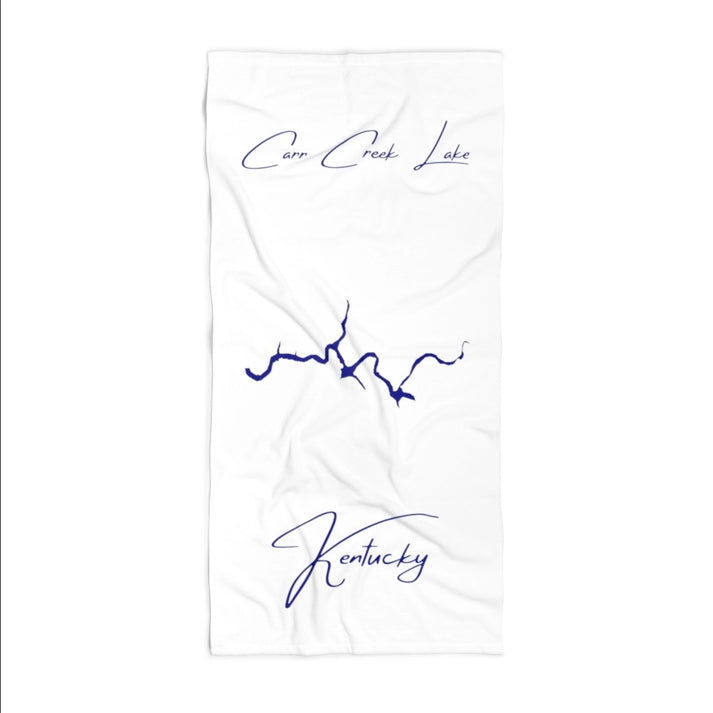 Kentucky  Carr  Creek  Lake  Beach  Towel  front  position  view  from  front  36  x  72.webp