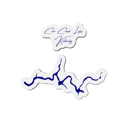 Kentucky  Carr  Creek  Lake  Die  Cut  Magnet  front  position  view  from  front  4  x  4.webp