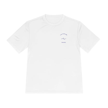 Kentucky  Carr  Creek  Lake  Moisture  Wicking  Tee  front  position  view  from  front  white.webp