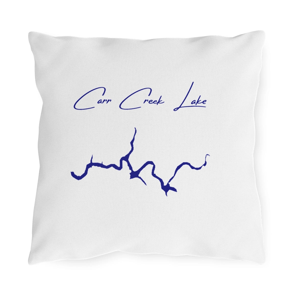 Kentucky  Carr  Creek  Lake  Outdoor  Pillow  front  position  view  from  front  16  x  16.webp